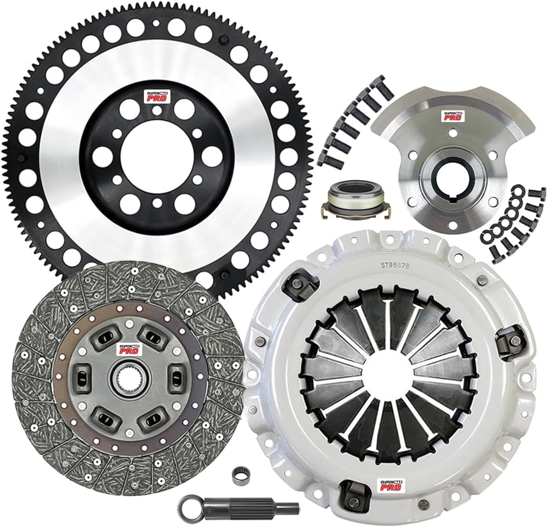 ClutchMaxPRO Performance Stage 1 Clutch Kit Compatible with 2004 2005 2006 2007 2008 2009 2010 2011 RX8 1.3L 13B-MSP 6 Speed (CP10061HD-ST1)