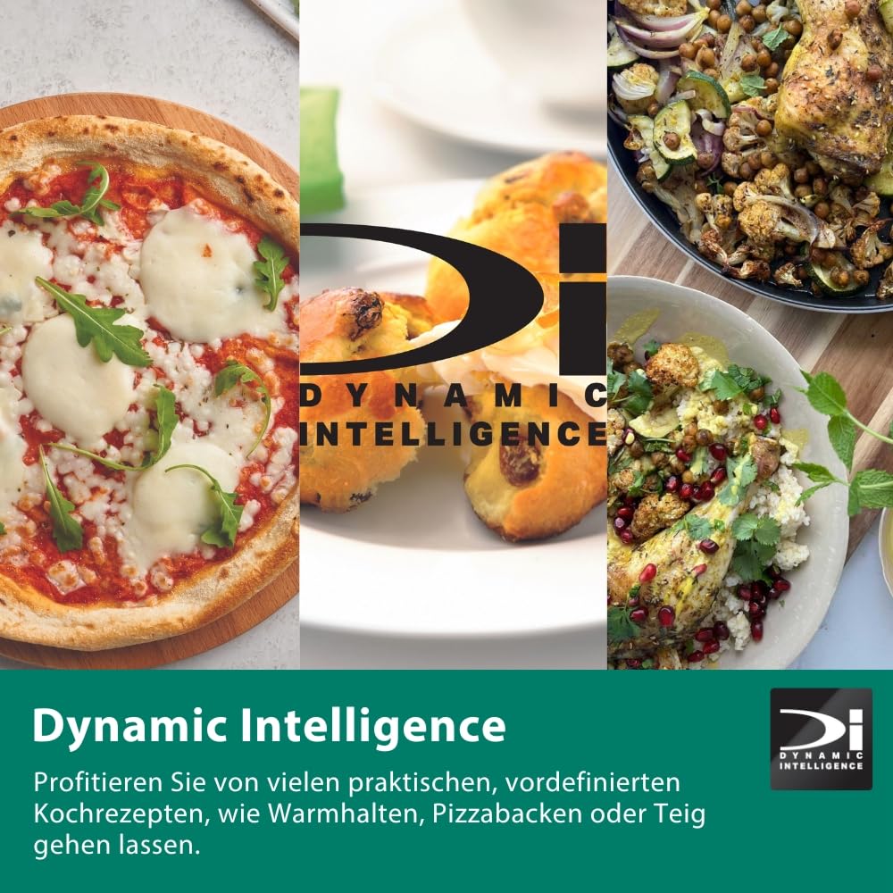 Bauknecht BBI4S8HM1SK Einbau-Backofen 60 cm 73 l Heißluftbackofen AirFry PowerHeißluft 310 °C Pizzafunktion Schwarzglas