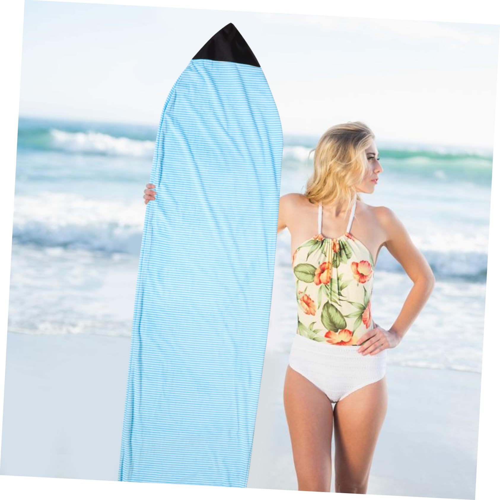 WOONEKY Funda Protectora para Tabla De Surf Plegable Bolsa De Transporte Protección UV para Viajes Almacenamiento y Cuidado De Equipos De Surf