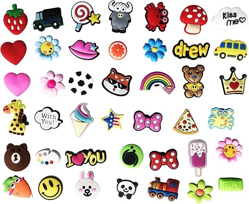 20 100 dijes para zapatos diferentes dijes de PVC para decoración de zapatos dijes para Halloween Pascua Navidad cumpleaños regalos de fiesta