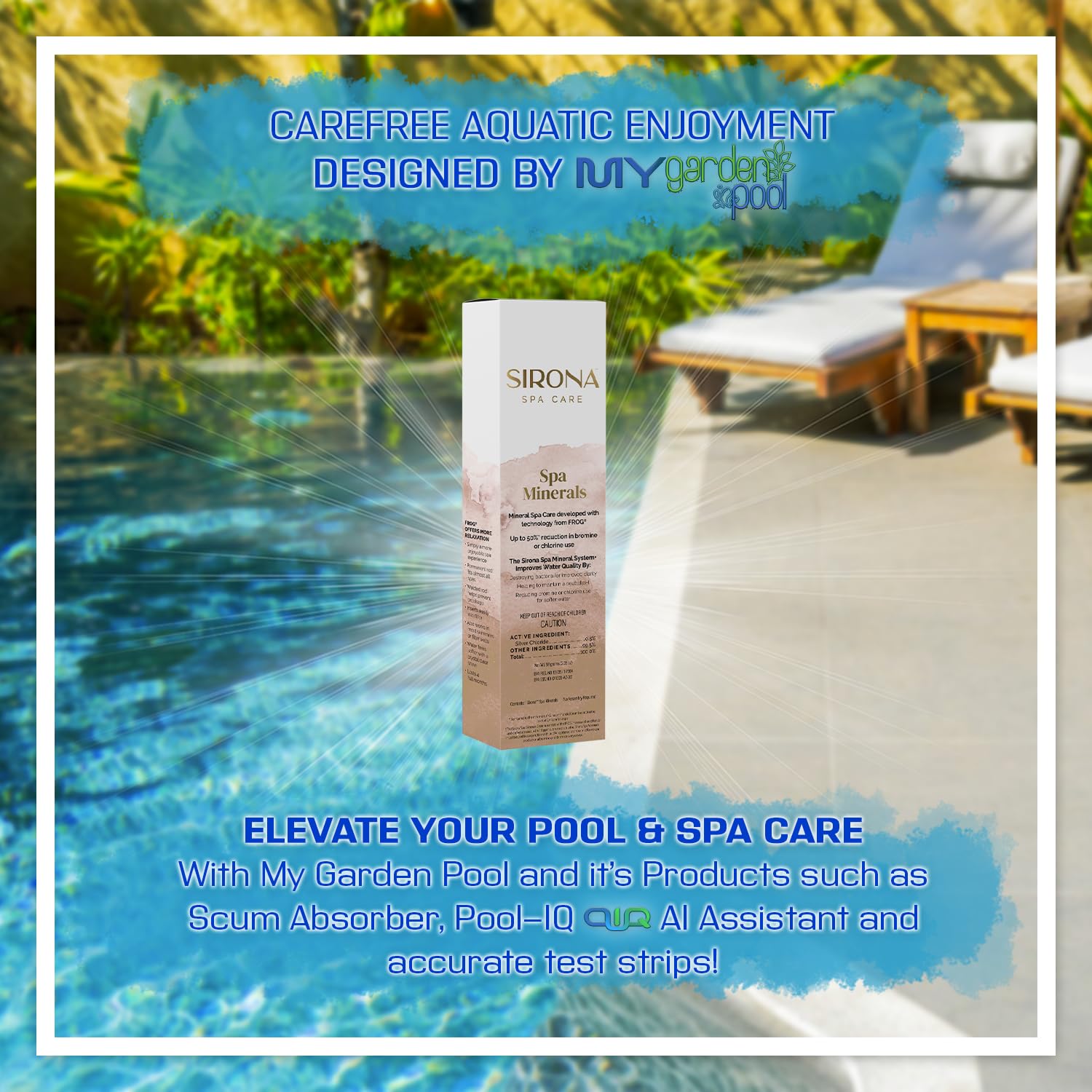 Amazon.com : Sirona 82133 Spa Minerals – Includes My Garden Pool