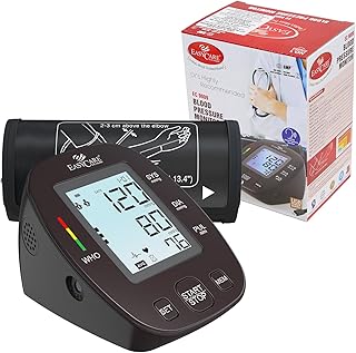 EASYCARE® Arm Blood Pressure Monitor – Highly Accurate, Reliable, and Classic Analog Dial BP Monitoring Device with Advanced German Technology for Trusted and Precise Blood Pressure Readings at Home or Clinic (Black)