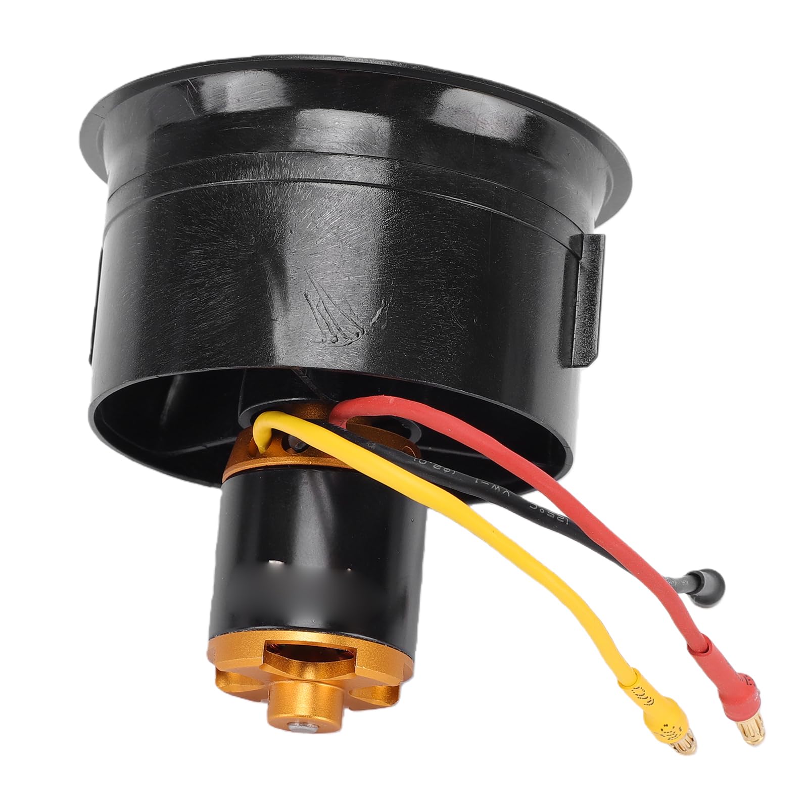 Wentylator Kanałowy 64 Mm z 12 łopatkami, Jednostka EDF 2900 KV z Odpornym na Ciepło Silnikiem Outrunner, Konstrukcja z Tworzywa Sztucznego ze Stopu Aluminium i Miedzi, Zrównoważony
