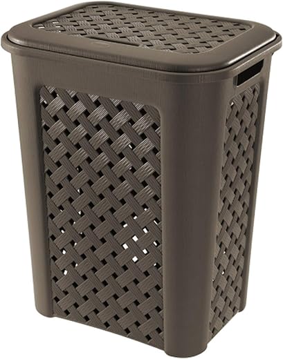 Tontarelli Arianna Porta Biancheria, Wenge, 30 Litri