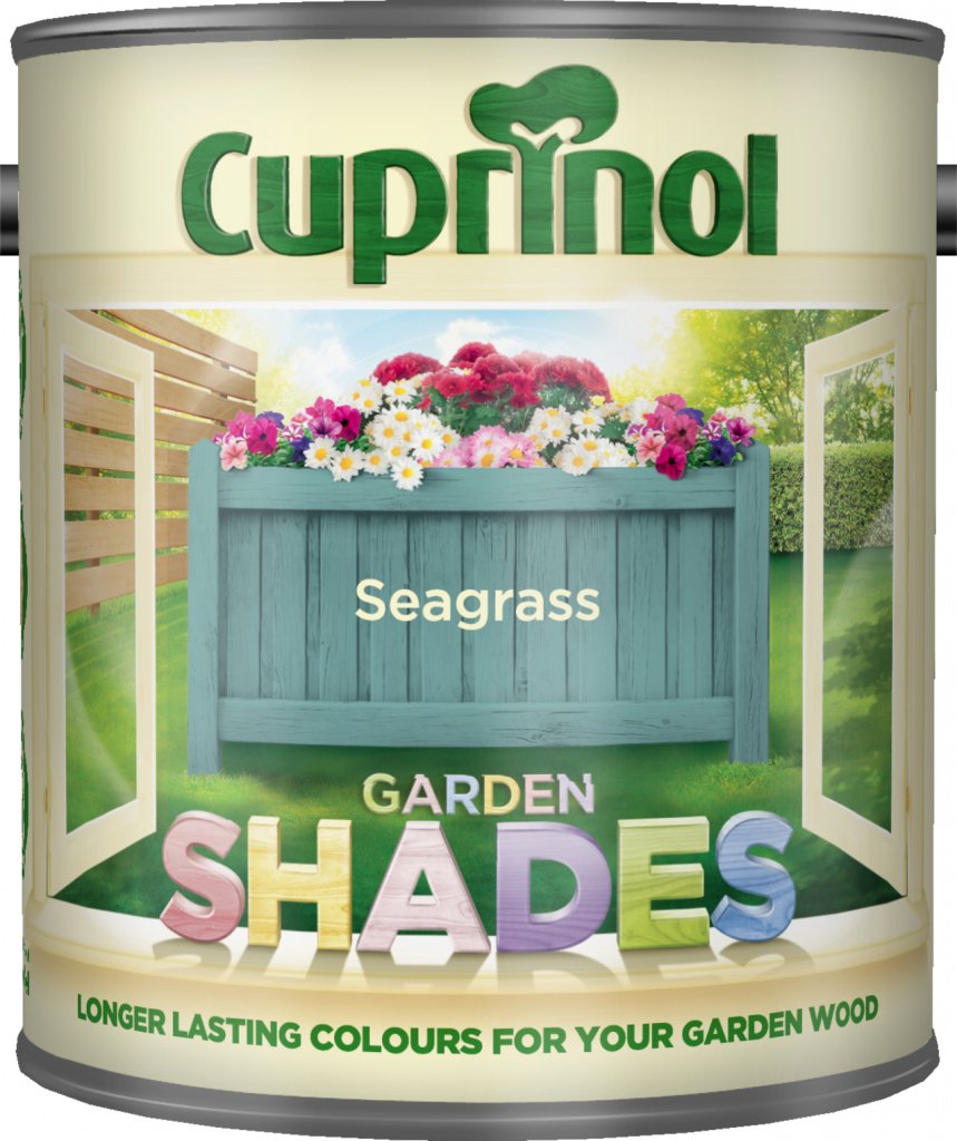 New 2015 Cuprinol Garden Shades Seagrass 1L