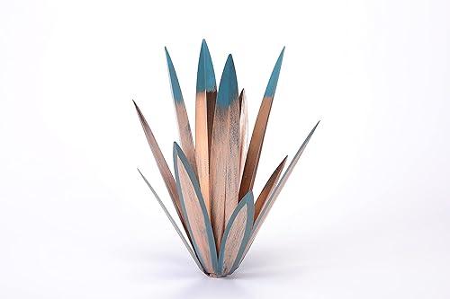 Miniatura 1 de Homight Plantas de agave de metal para decoración al aire libre, plantas de arte mexicanas para patio, decoración de jardín para exteriores, arte de