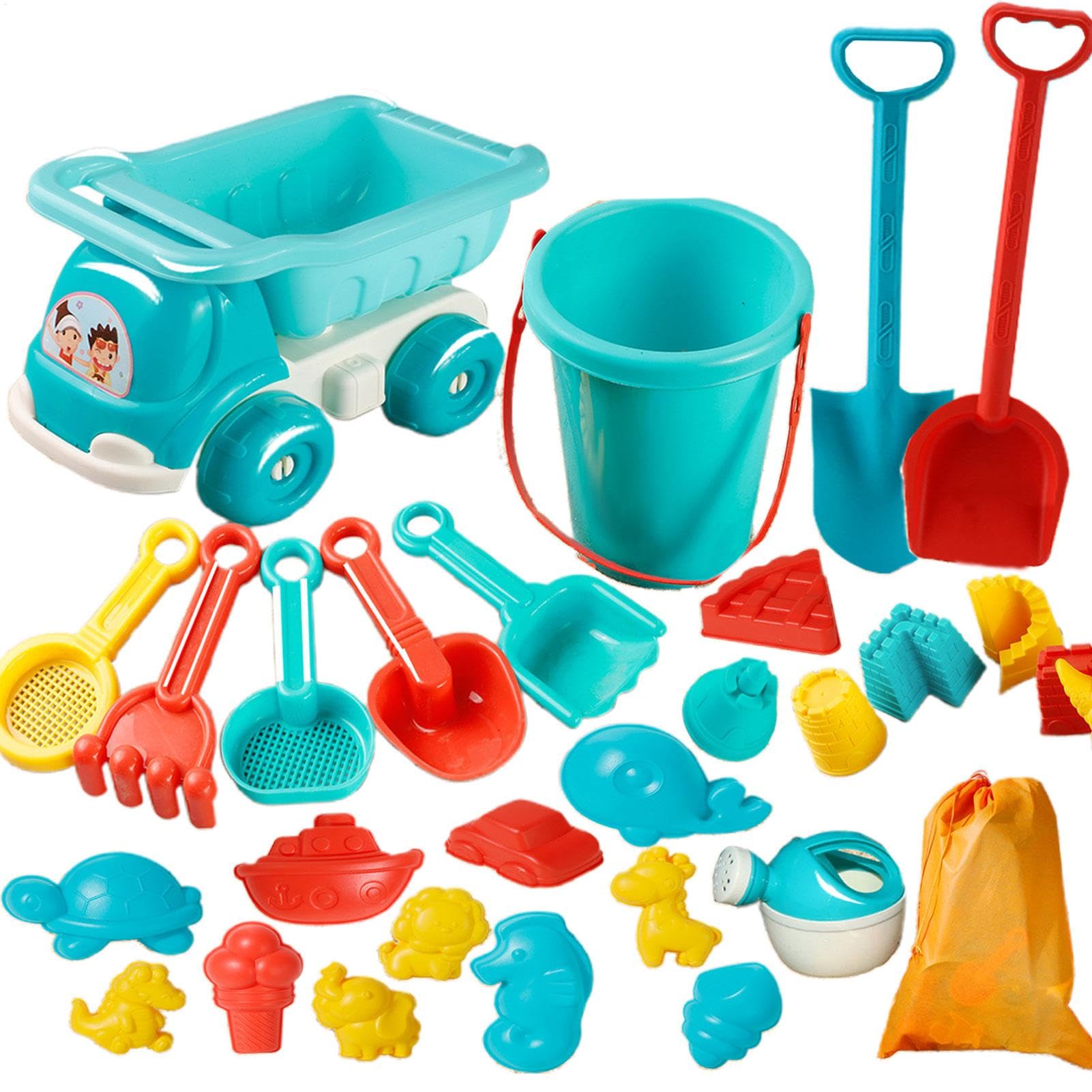 Jouets d'été d'éveil : kit de plage 29 pièces pour stimuler l'imagination des petits - 8