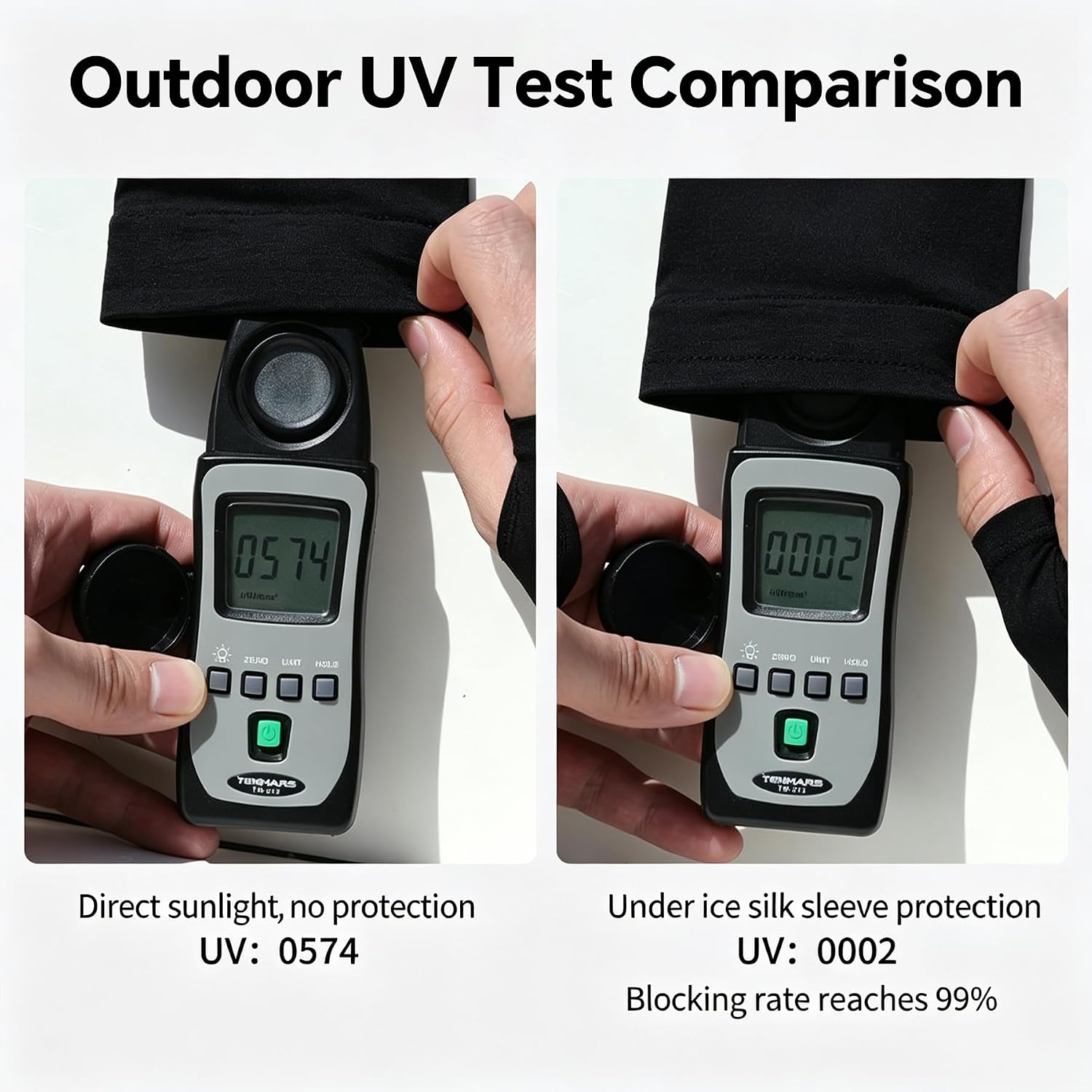 Sunscreen arm cover, UV resistant sports compression sleeve cover, suitable for both men and women
