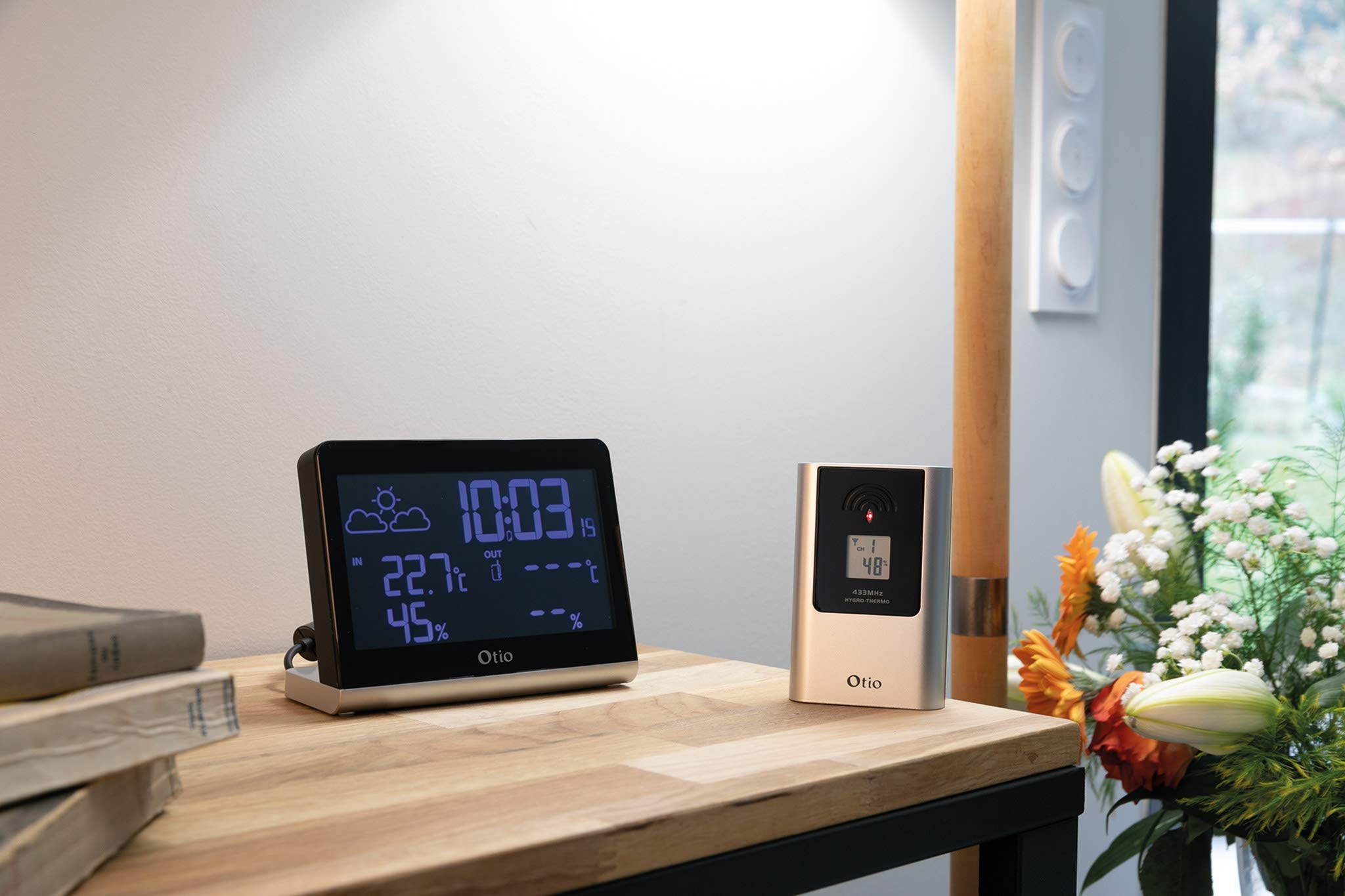 Otio -Stazione meteo Monalisa con sensore esterno wireless - Otio