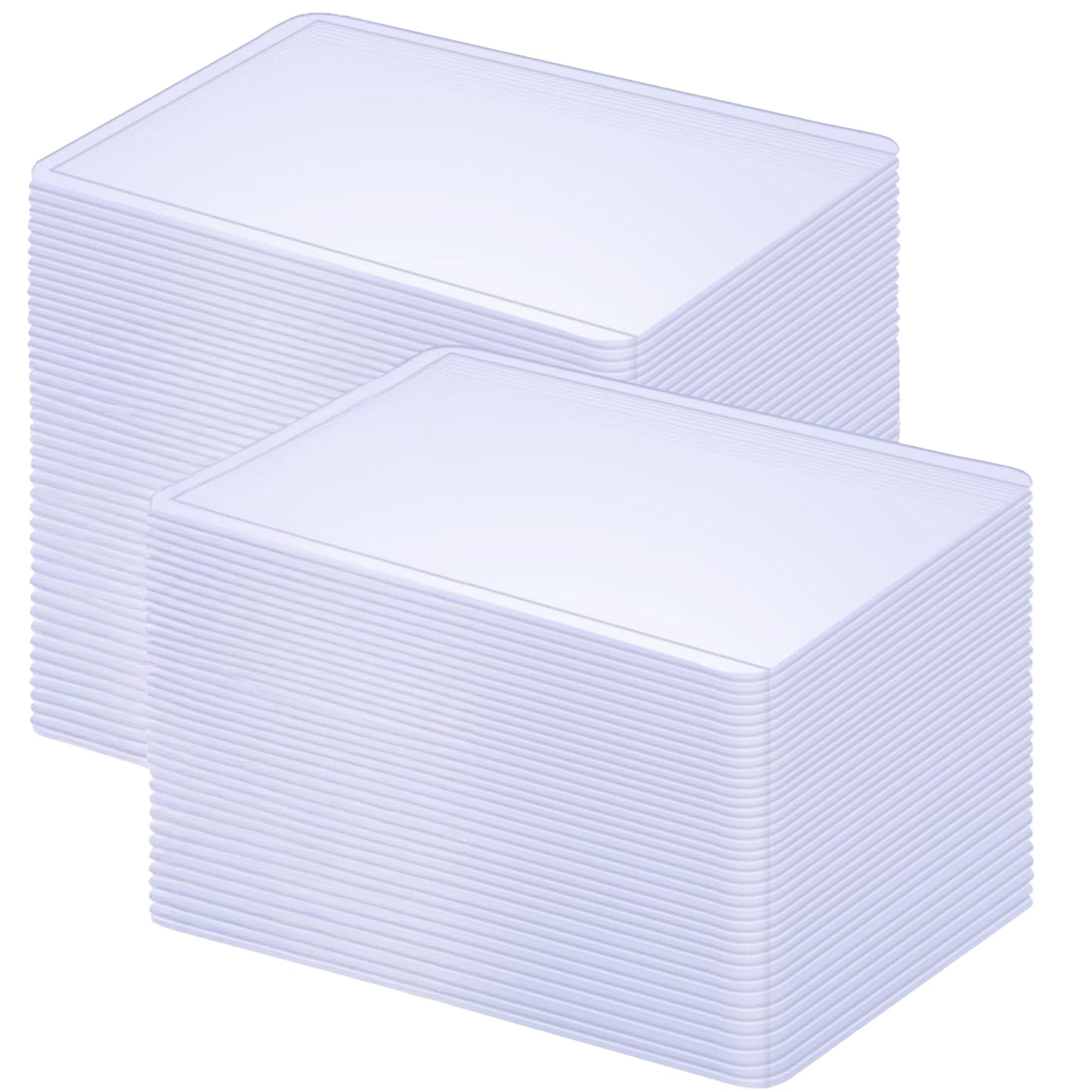 Top loaders Clear Hard Card 35pt Sleeves Compatible with Ptcg, Sports and MTG Toploaders(100pcs)