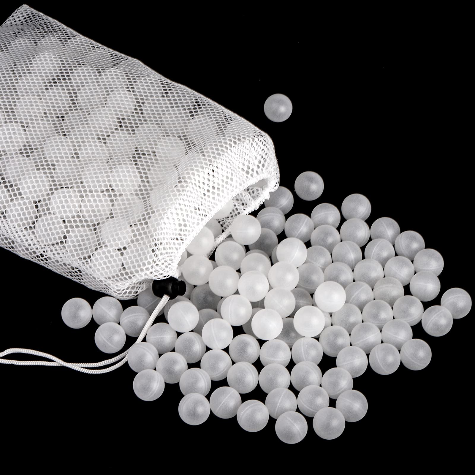 Lawei 300 PCS Sous Vide Cooking Balls, BPA Free 20mm Insulating Balls for Sous Vide, Vacuum Small Balls for Cookers Water Bath Cooking and Sous Vide Container, Reduces Heat Loss & Water Evaporation