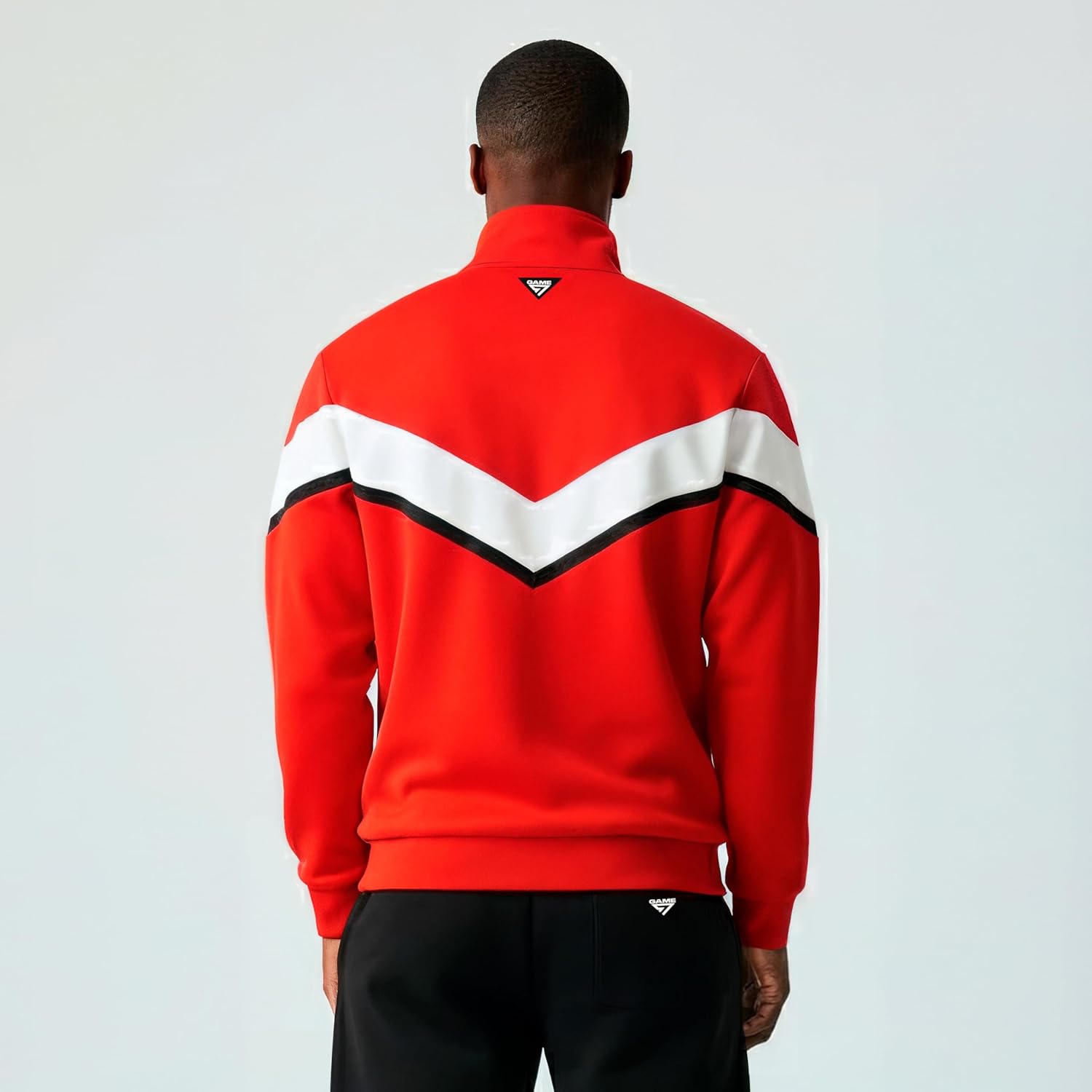 GAME 7 NHL mens X Nhl Men's Officially Licensed Long Sleeve Neoprene Zip Up Sweatshirt - Image 4