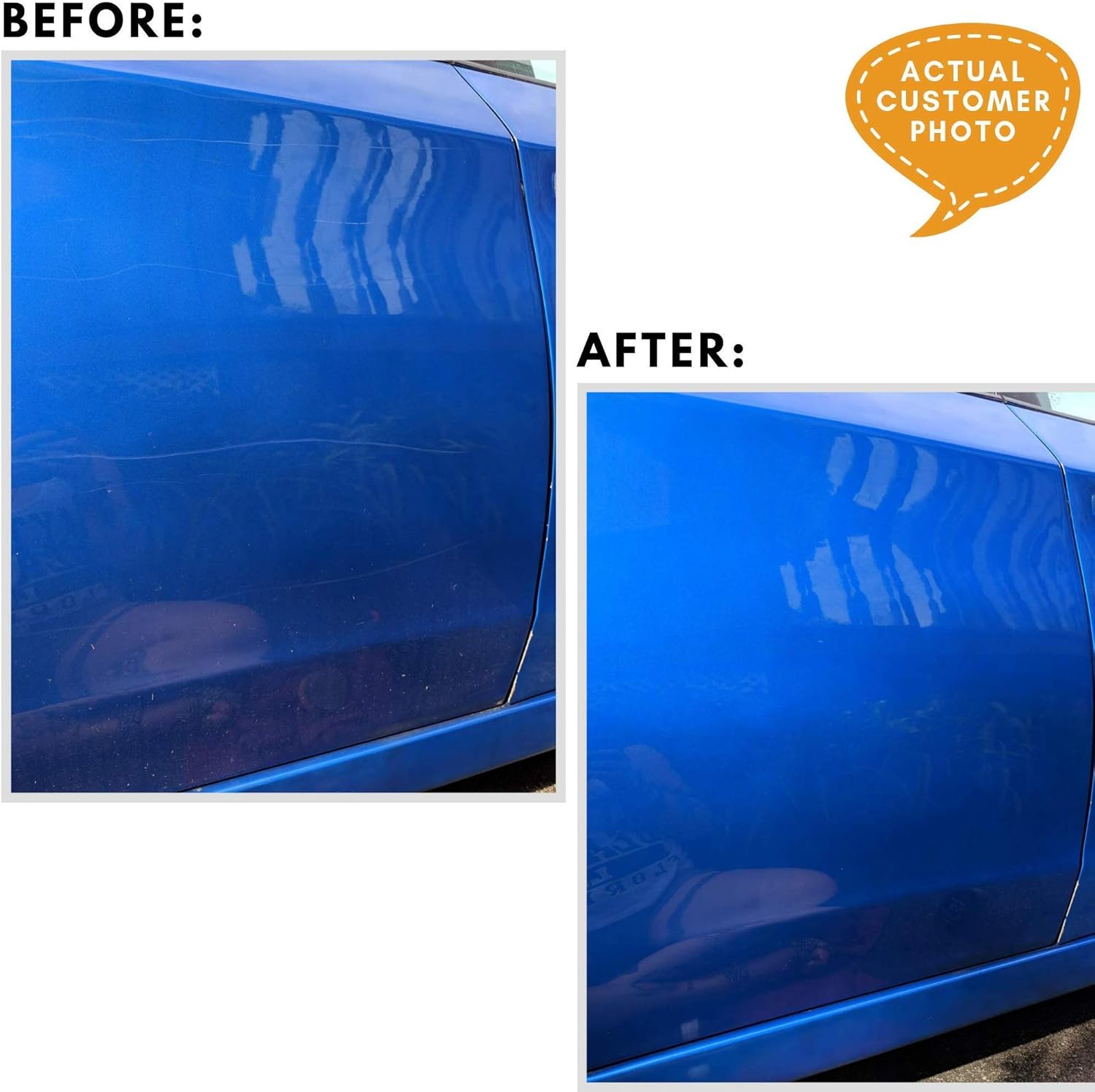 Carfidant Scratch and Swirl Remover - Ultimate Car Scratch Remover - Polish & Paint Restorer - Easily Repair Paint Scratches, Scratches, Water Spots! Car Buffer Kit : Automotive