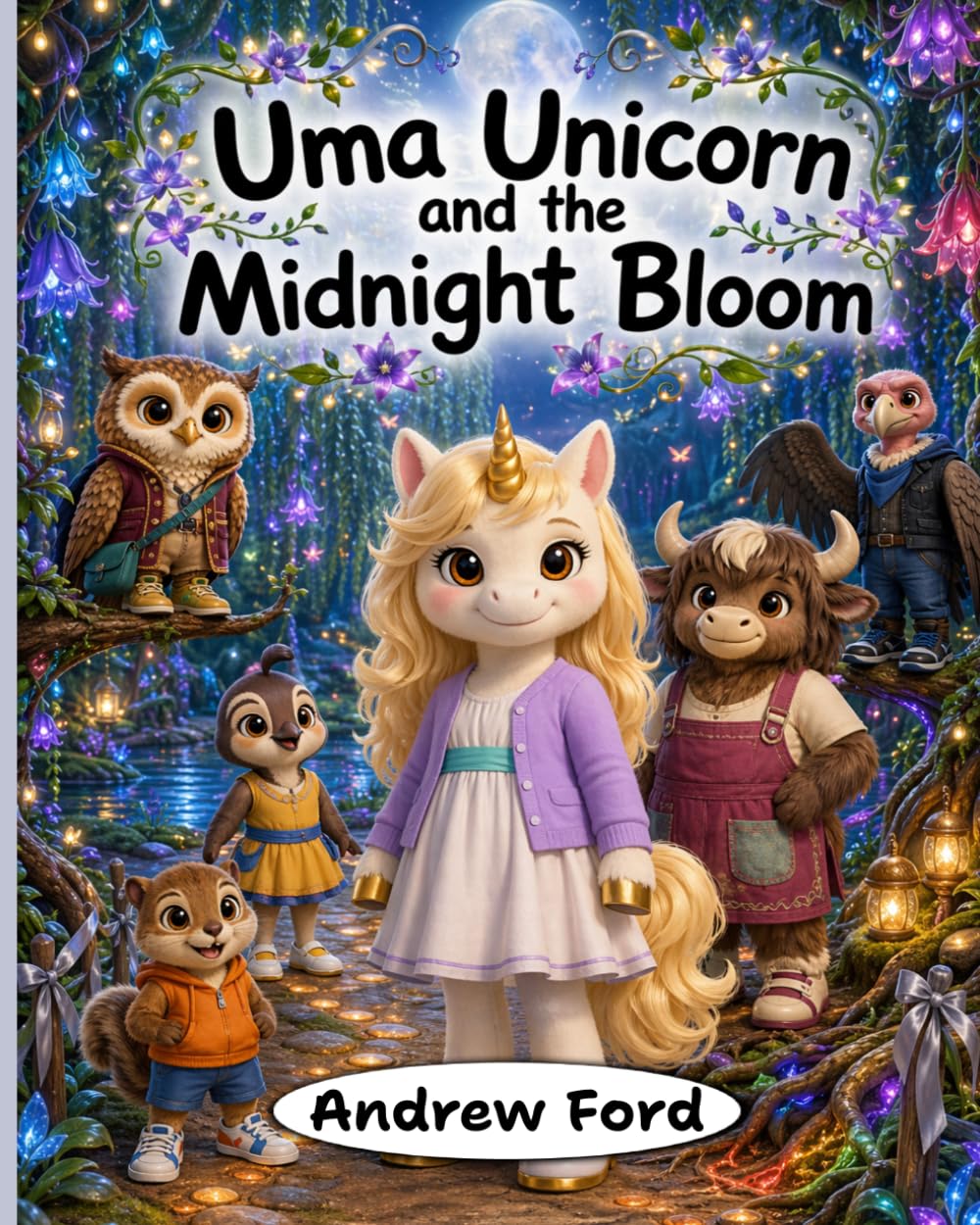 Uma Unicorn and the Midnight Bloom (Little by Little)