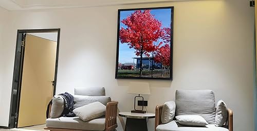 Miniatura 6 de Medog Marco de póster de 20 x 30 pulgadas, color negro, juego de 2 portarretratos de 20 x 30 pulgadas, marco rectangular para póster (20 x 30