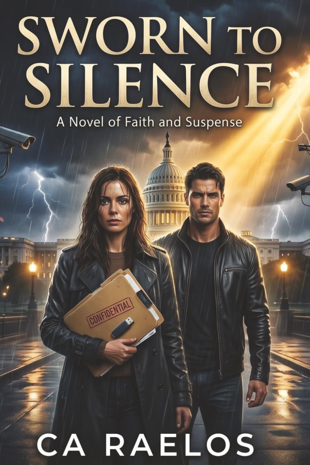 Sworn to Silence: A Christian Romantic Suspense Novel of Conspiracy, Courage, and Redemption