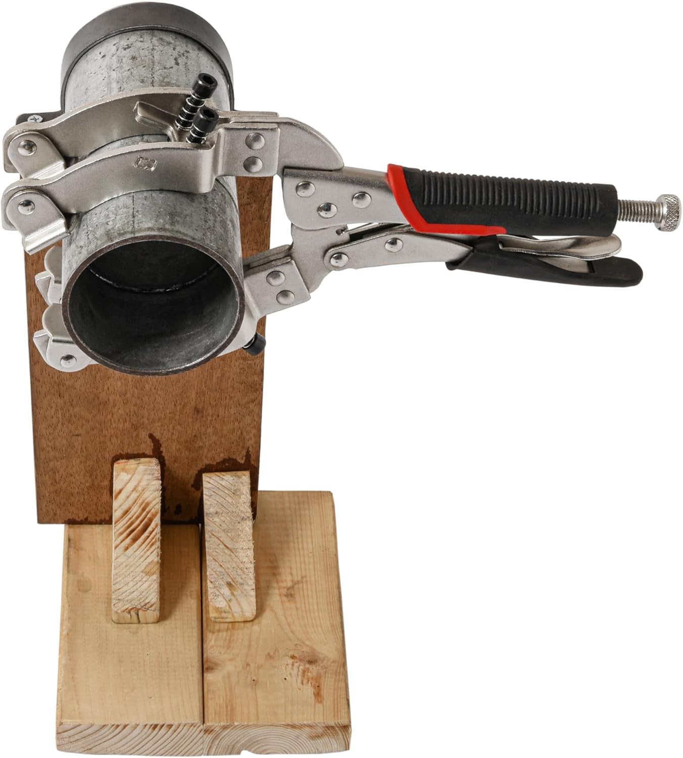 Xiao & Dao Pro Locking Welding Pipe Plier clamp, Round Tube Welding Clamp 14Inch ，woodworking 1-pack