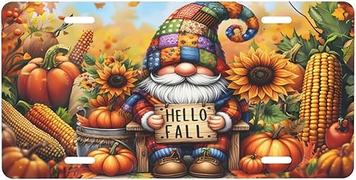 Miniatura 35 de Árbol de la vida - Placa de matrícula colorida abstracta divertida de aluminio para placas delanteras decorativas, impermeables, sin óxido, A: