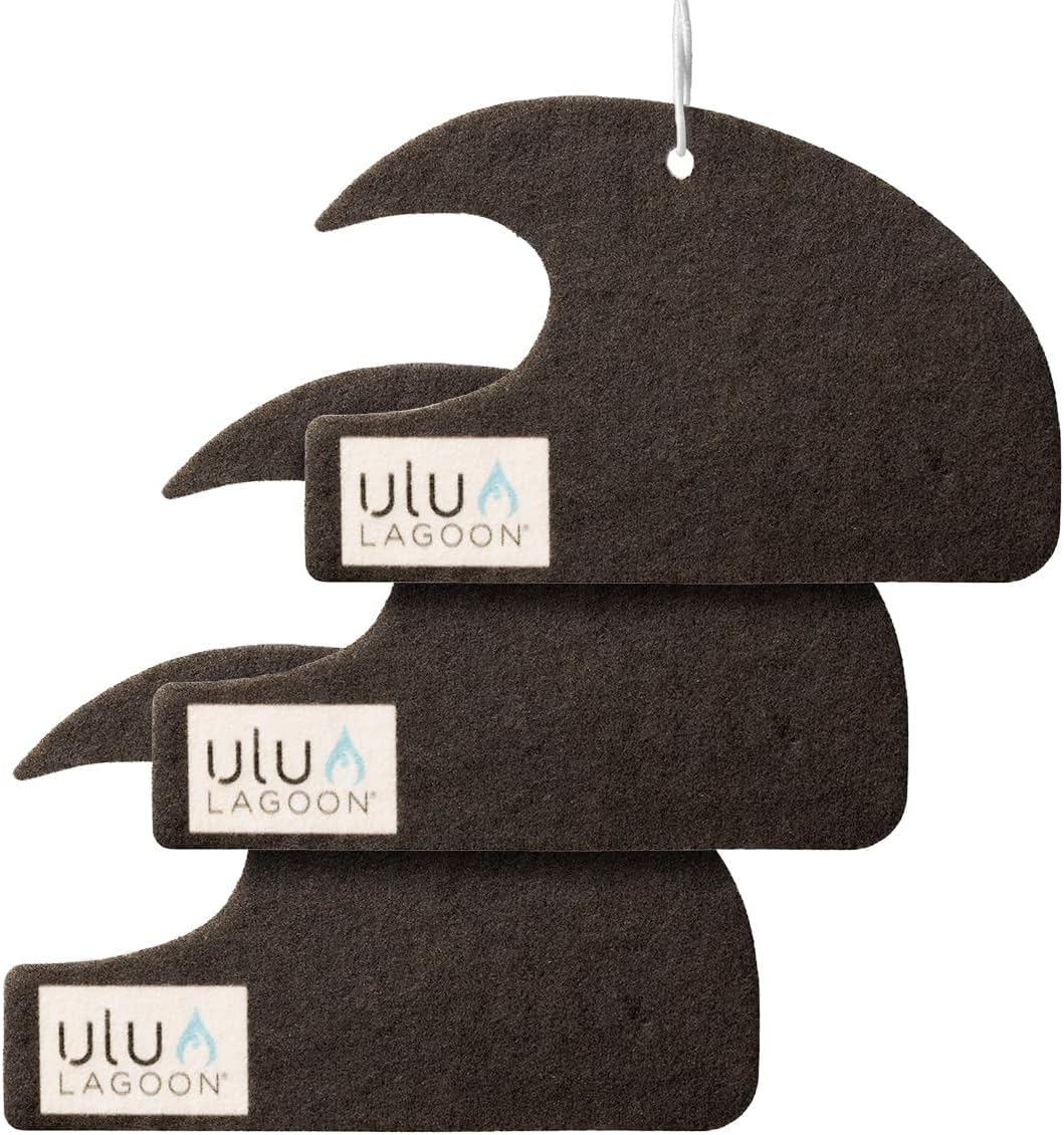 ulu Lagoon Hanging Car Air Freshener Tropical Beach Coconut Surf Wax Scent Mini