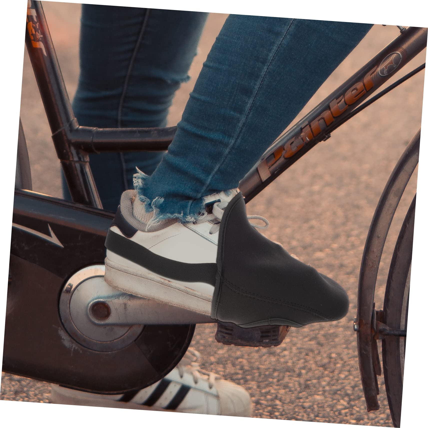 VANZACK 10pièces Surchaussures Antidérapantes Néoprène pour Hiver Couvre-Chaussures Pratiques pour Cyclisme Et Bowling