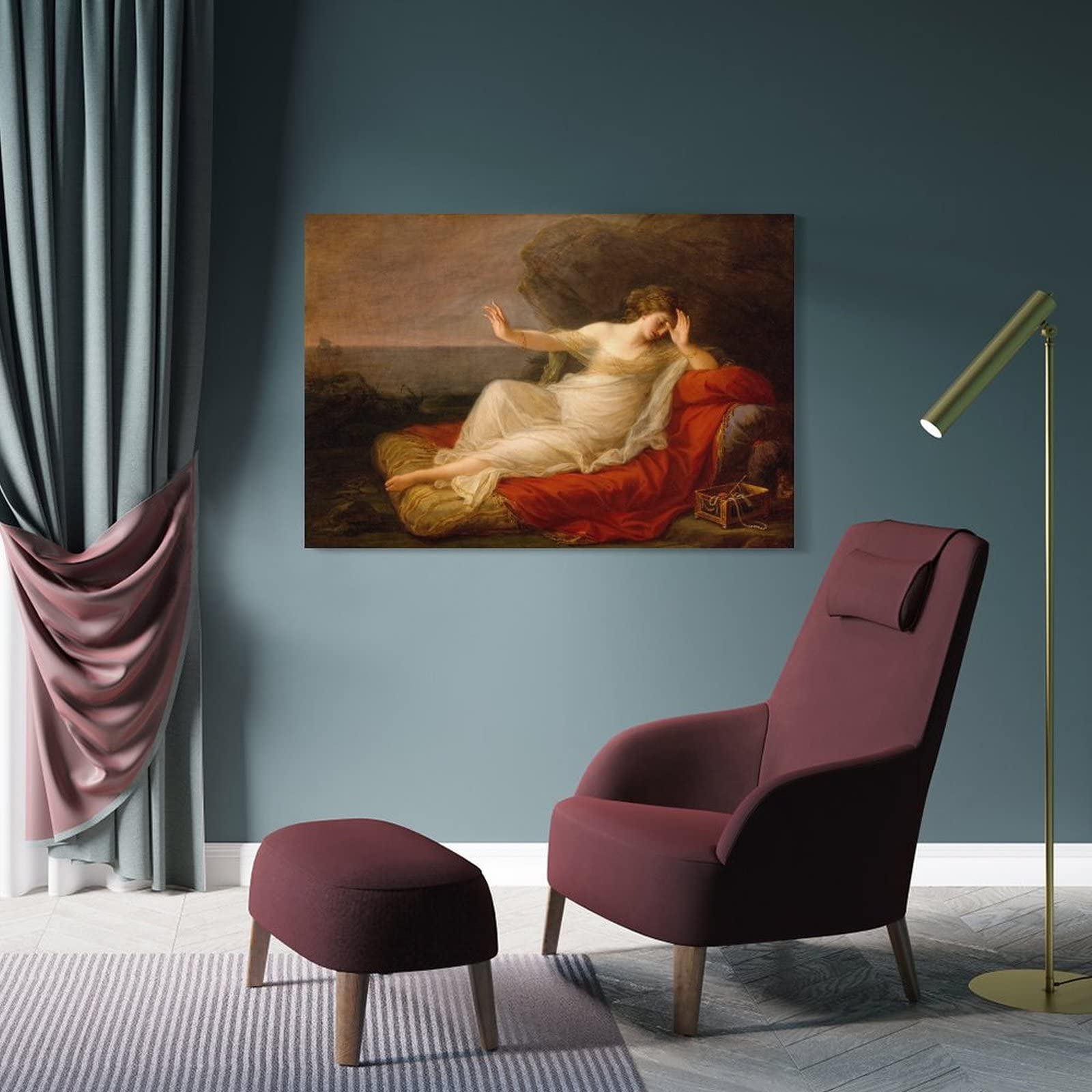 Amazon.com: Angelica Kauffmann - Ariadne Abandoned by Theseus on