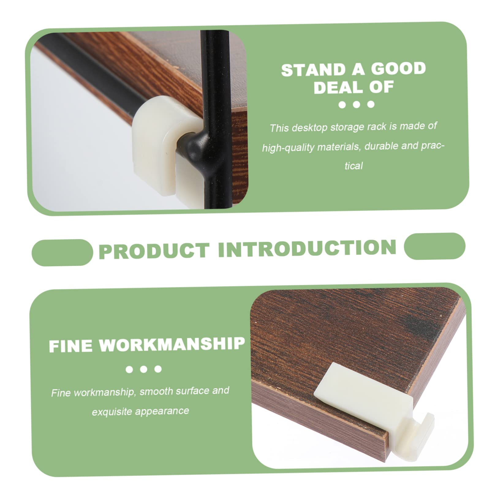 SEWACC Étagère De Rangement Simple Pour Bureau Maison Et Organisation De Documents Cosmétiques Et Articles Divers