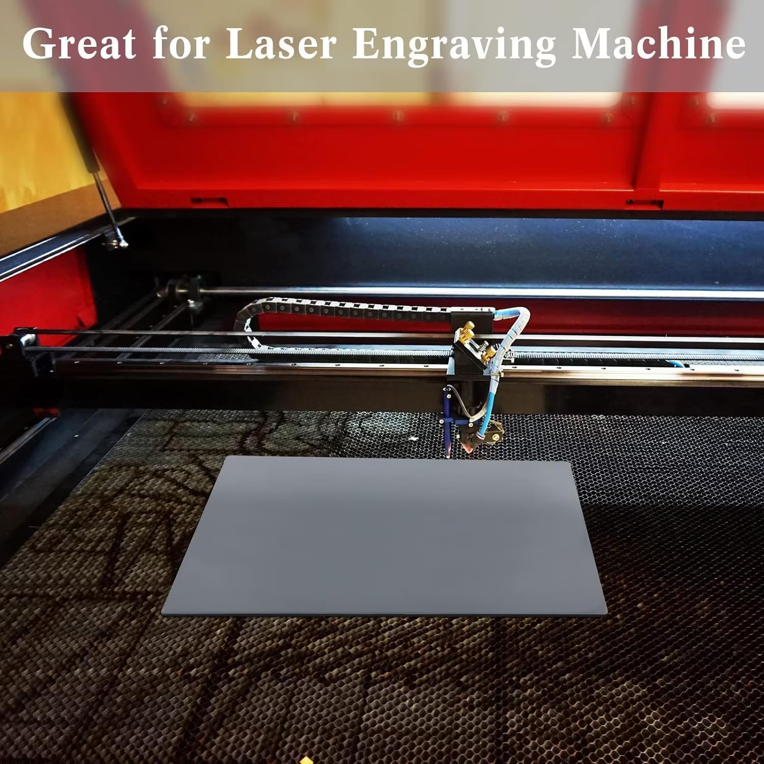 Gomma per Timbri Laser, 2 Pezzi A4 310 x 220 x 2mm Gomma Laserabile per Timbri, Foglio Gommas per Realizzare Piastre di Timbratura, Assorbimento Rapido del Colore