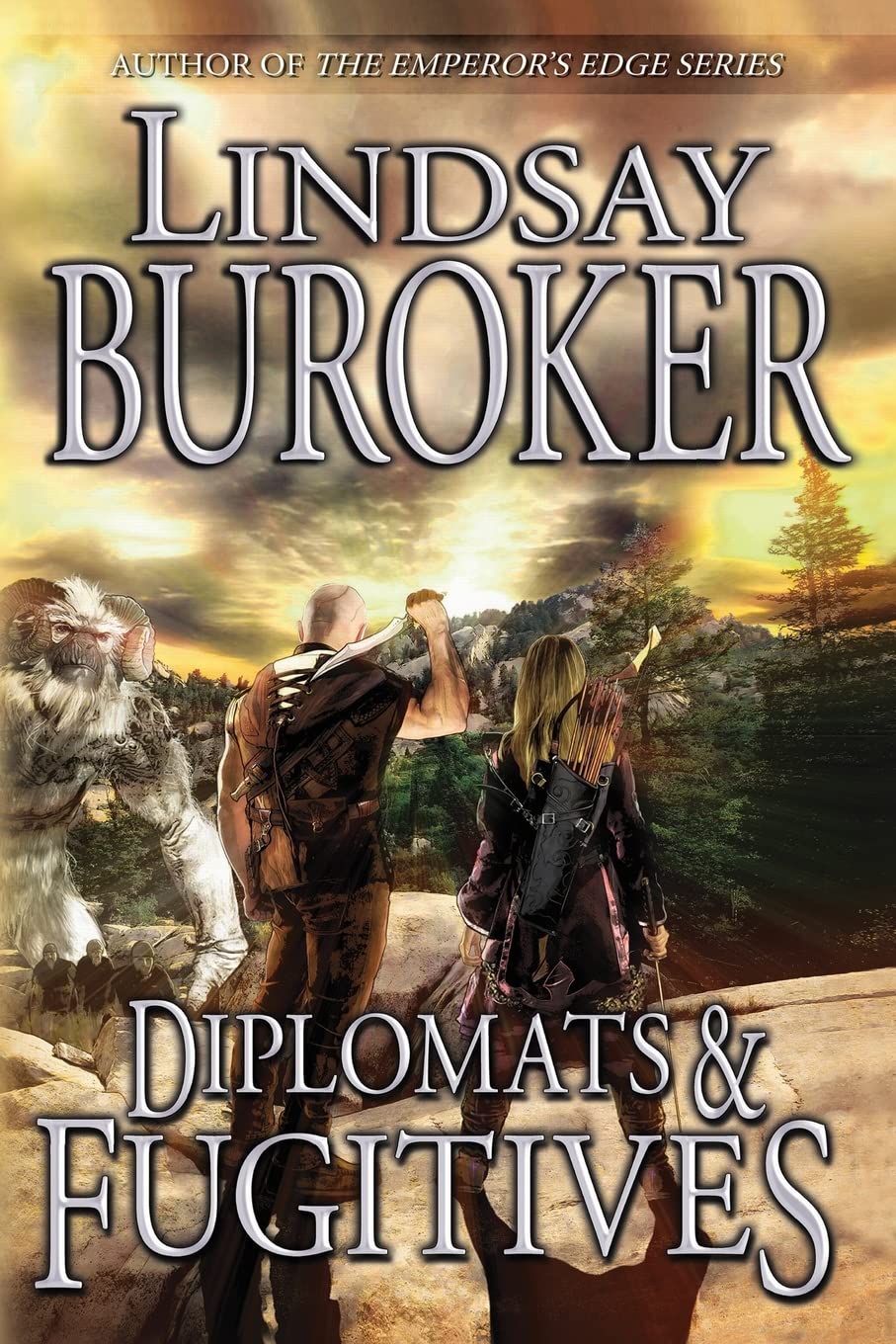 Diplomats and Fugitives: Volume 9 (The Emperor's Edge)-Buroker,