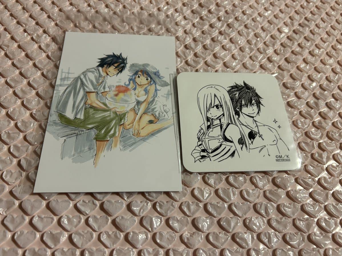 フェアリーテイル グレイ ジュビア コースター プリンセスカフェ