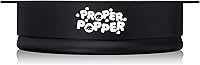 Vista 4 de La original Proper Popper - Palomera de microondas, fabricada en silicona, con cuenco plegable sin BPA y apta para lavavajillas - (Negro)