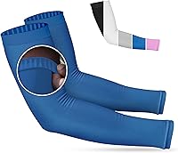 Vista 24 de SportsTrail Mangas Refrescantes para Brazos para Hombres y Mujeres – Transpirables, Protección Solar UV, Mangas Deportivas para Brazos para Mujeres