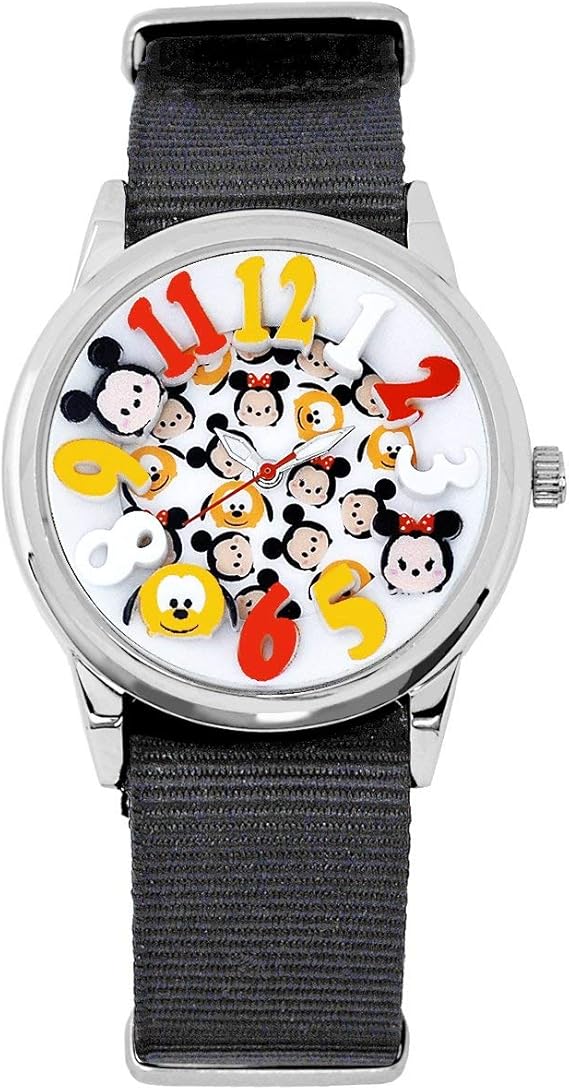 Amazon 紙箱付 ディズニー ツムツム ミッキー ミニー 腕時計 ベルト付替え可能 シリアルナンバー入 並行輸入品 レディース腕時計 腕時計 通販