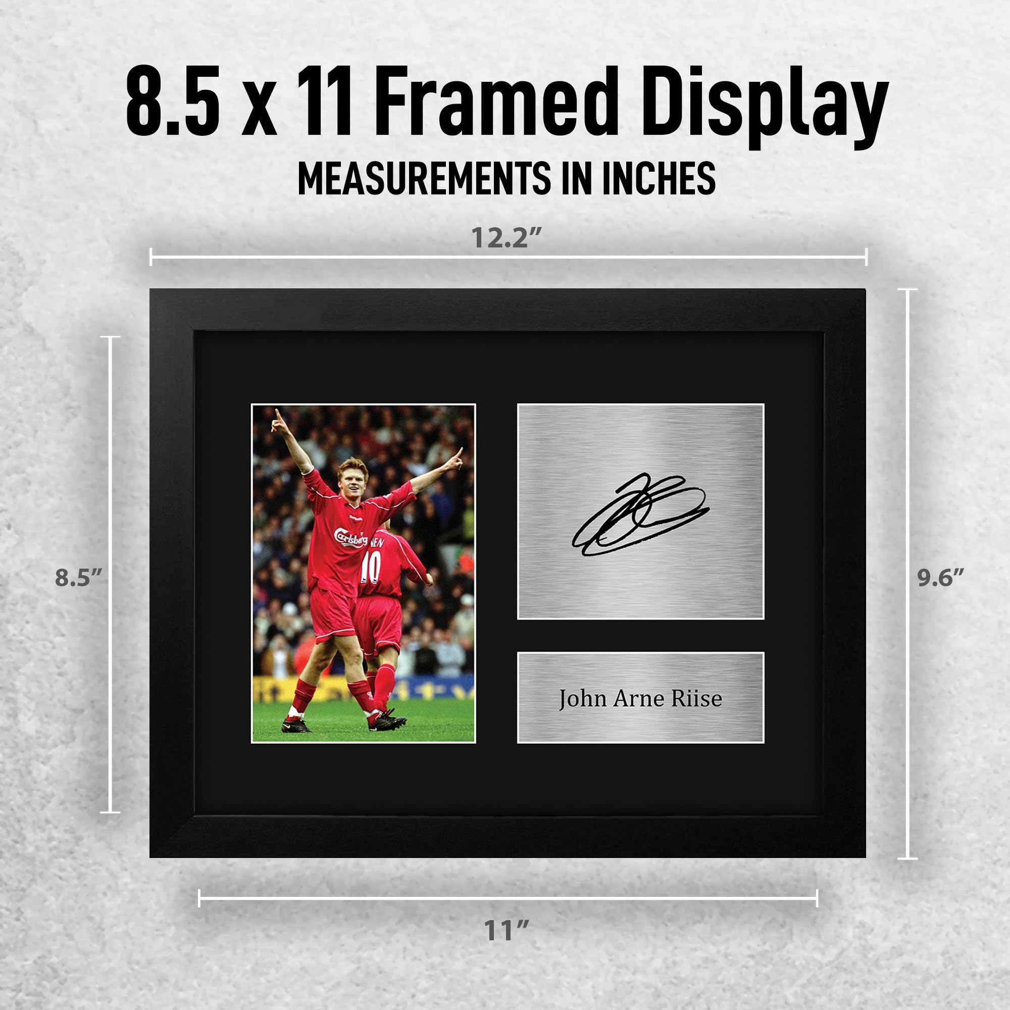 Amazon.com: HWC Trading John Arne Riise Liverpool Framed Gifts
