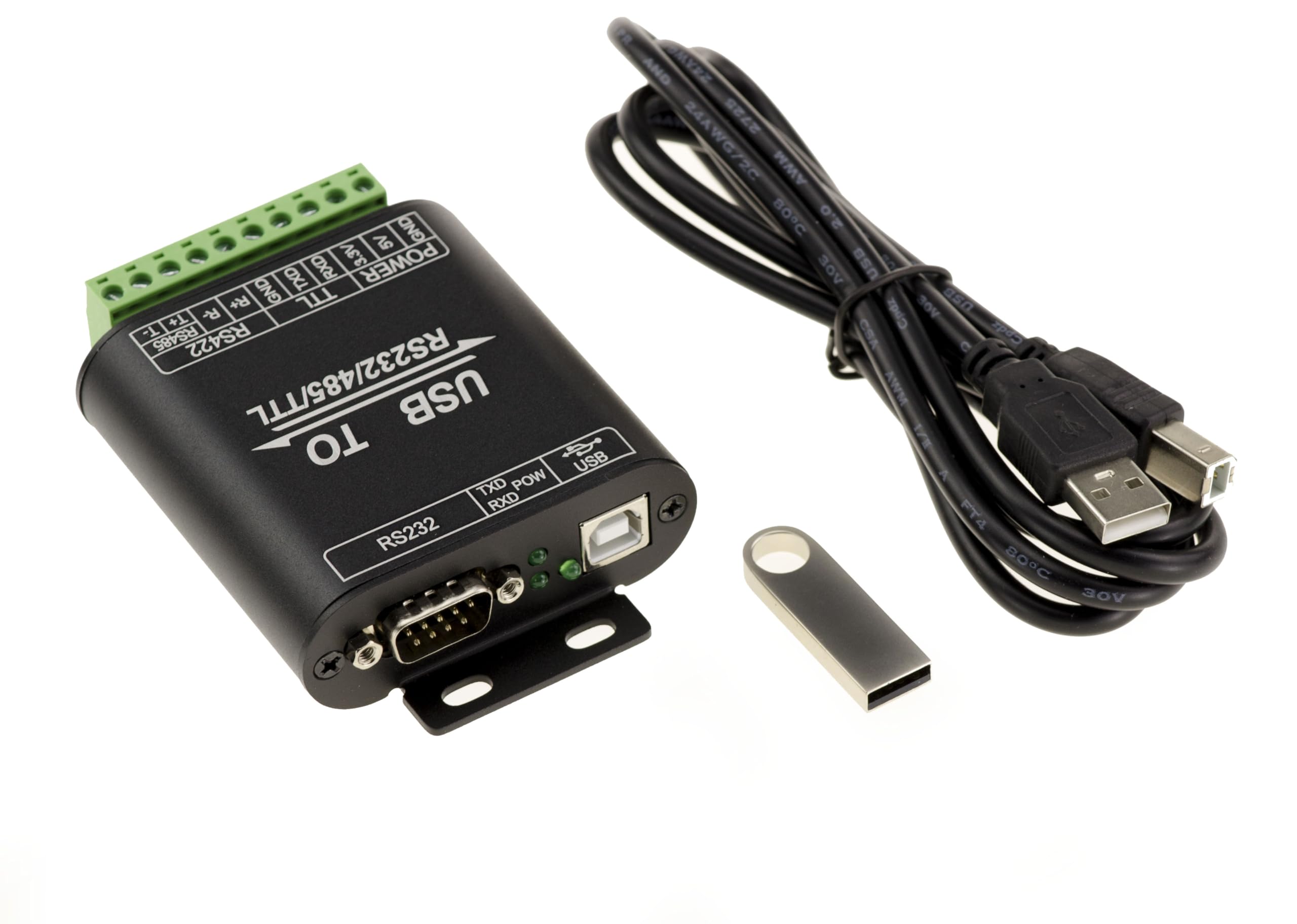 Kalea-Informatique Adaptador convertidor USB a RS232 RS422 RS485 TTL UART con chipset FTDI FT232