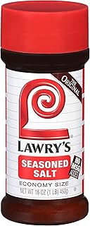 Lawry's Casero Original Seasoned Salt Shaker, Economy Size, 16 oz, Red Color