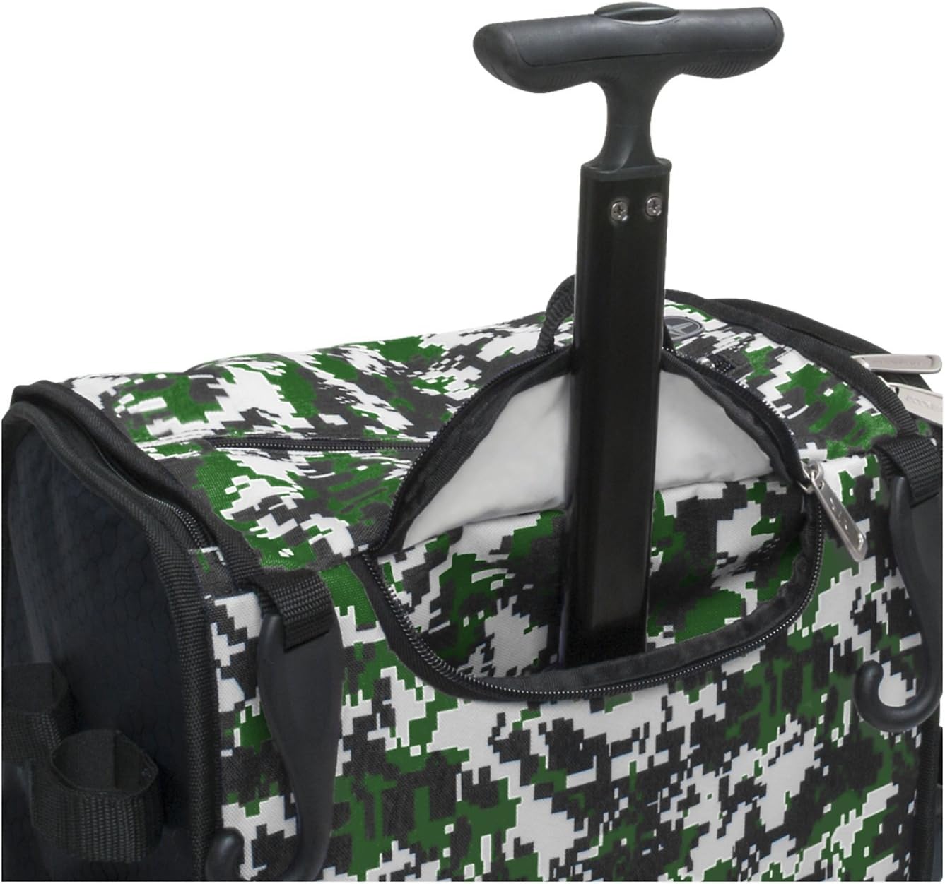 Boombah Rolling Superpack Baseball / Softball Gear Bag - 23-1/2" x 13-1/2" x 9-1/2" - Camo Series 20 Colors - Telescopic Handle and Holds 4 Bats - Wheeled Version