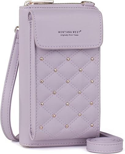 Montana West Small Crossbody Cell Phone Purse for Women RFID Blocking Cellphone Wallet