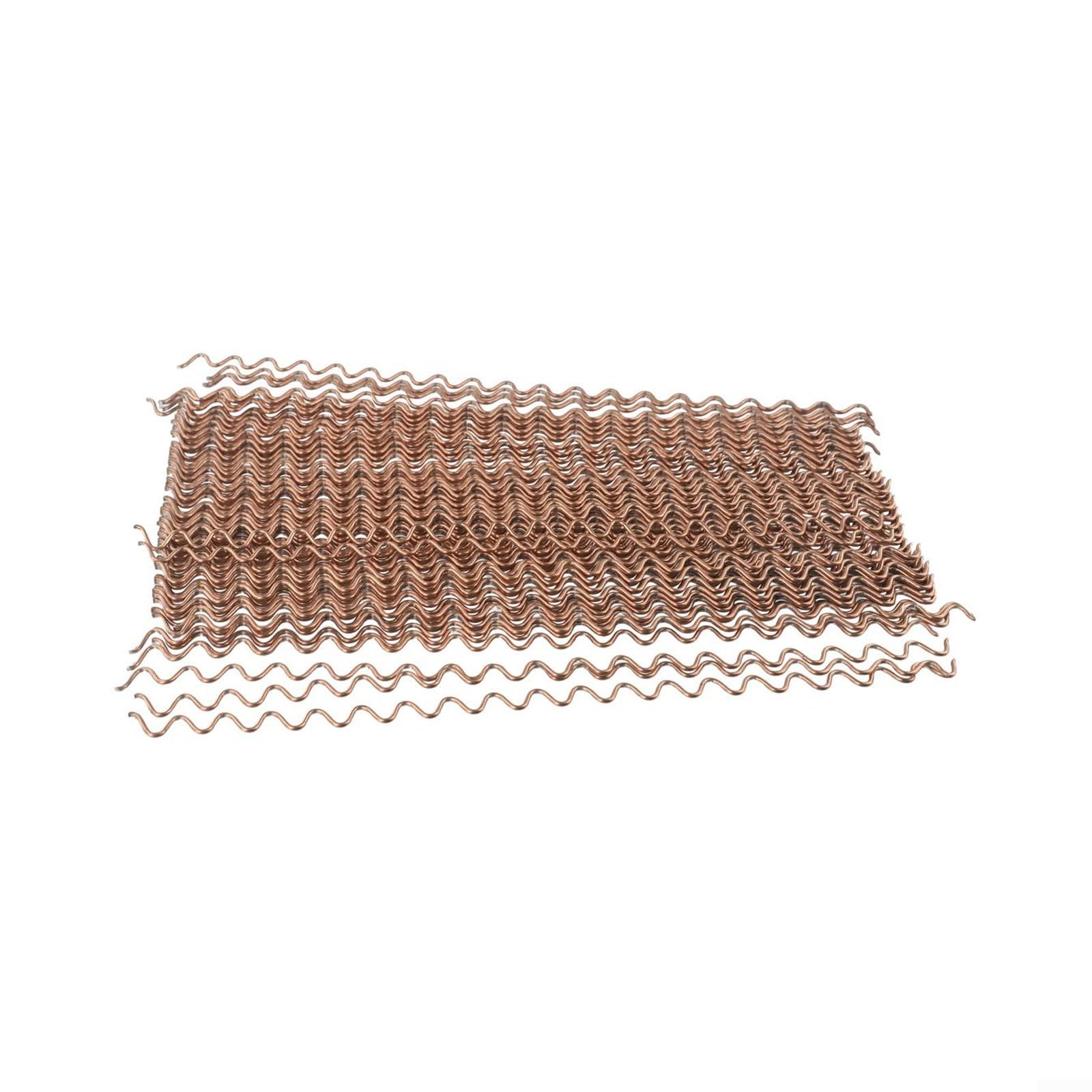 Zilimontt Lot de 100 fils ondulés de soudure par points pour réparation de carrosserie de voiture, extracteur de bosses de réparation de voiture, fils de tirage de panneau de soudage par points,