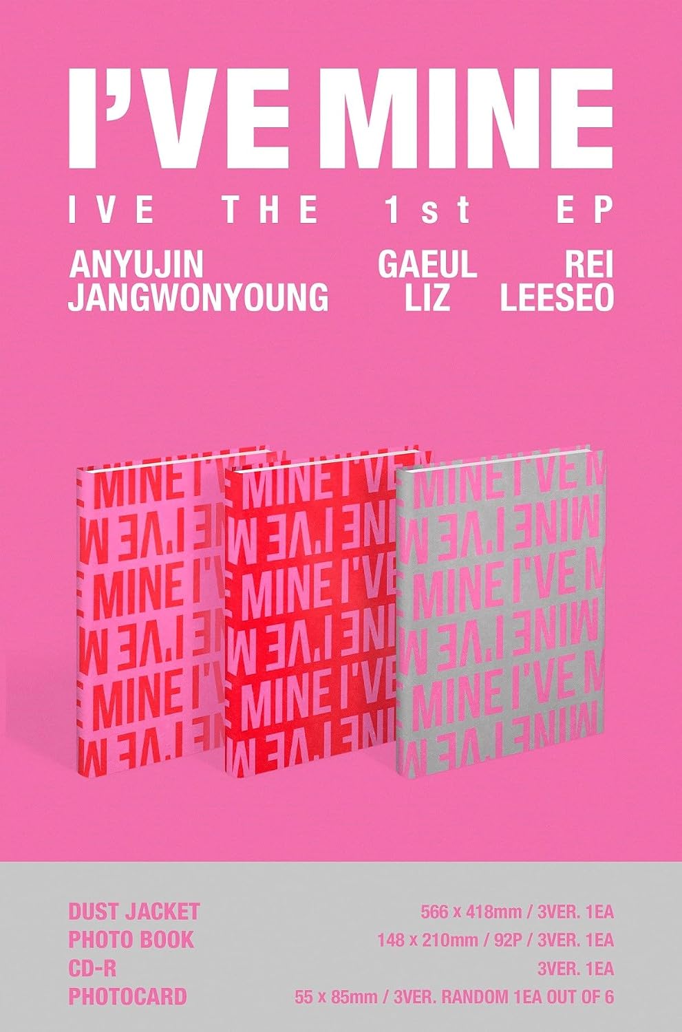 IVE THE 1st EP 'I'VE MINE' (Korean version) | eBay