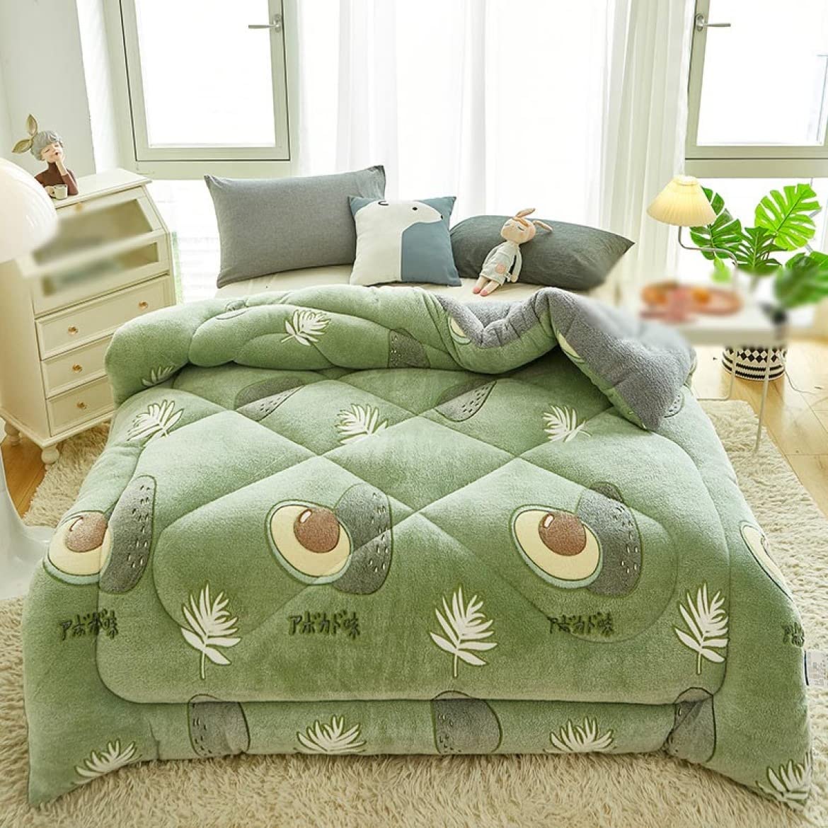 Amazon｜[BKVB] 掛け毛布 シングル 200*230*B キングサイズ 肌触りよい