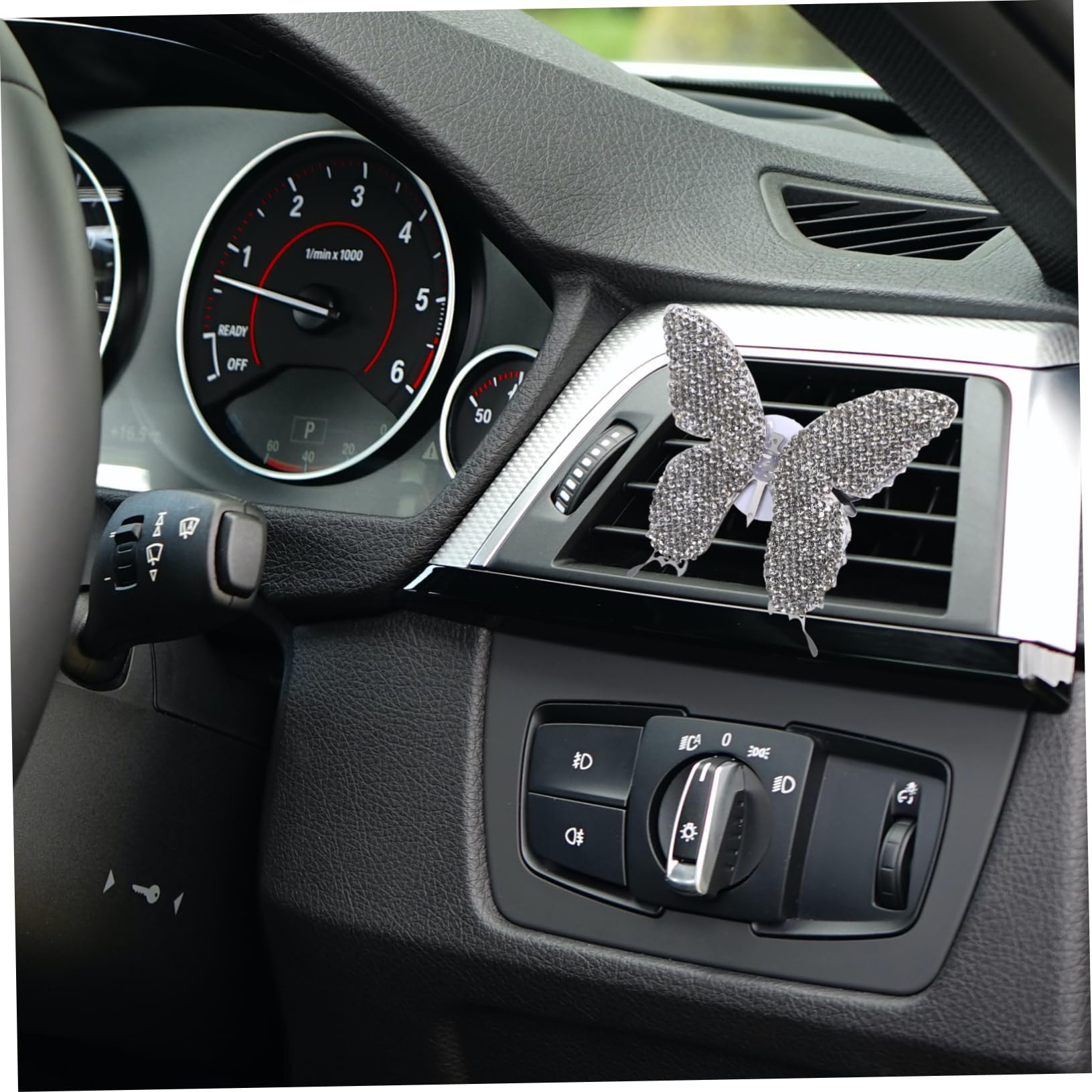 5stücke Car Clip Mit Strass Auto-duftspender Für Lüftung Einfache Installation Und Stilvolle Dekoration Für Fahrzeug Angenehmer Duft Für Luxuriöses Fahrerlebnis