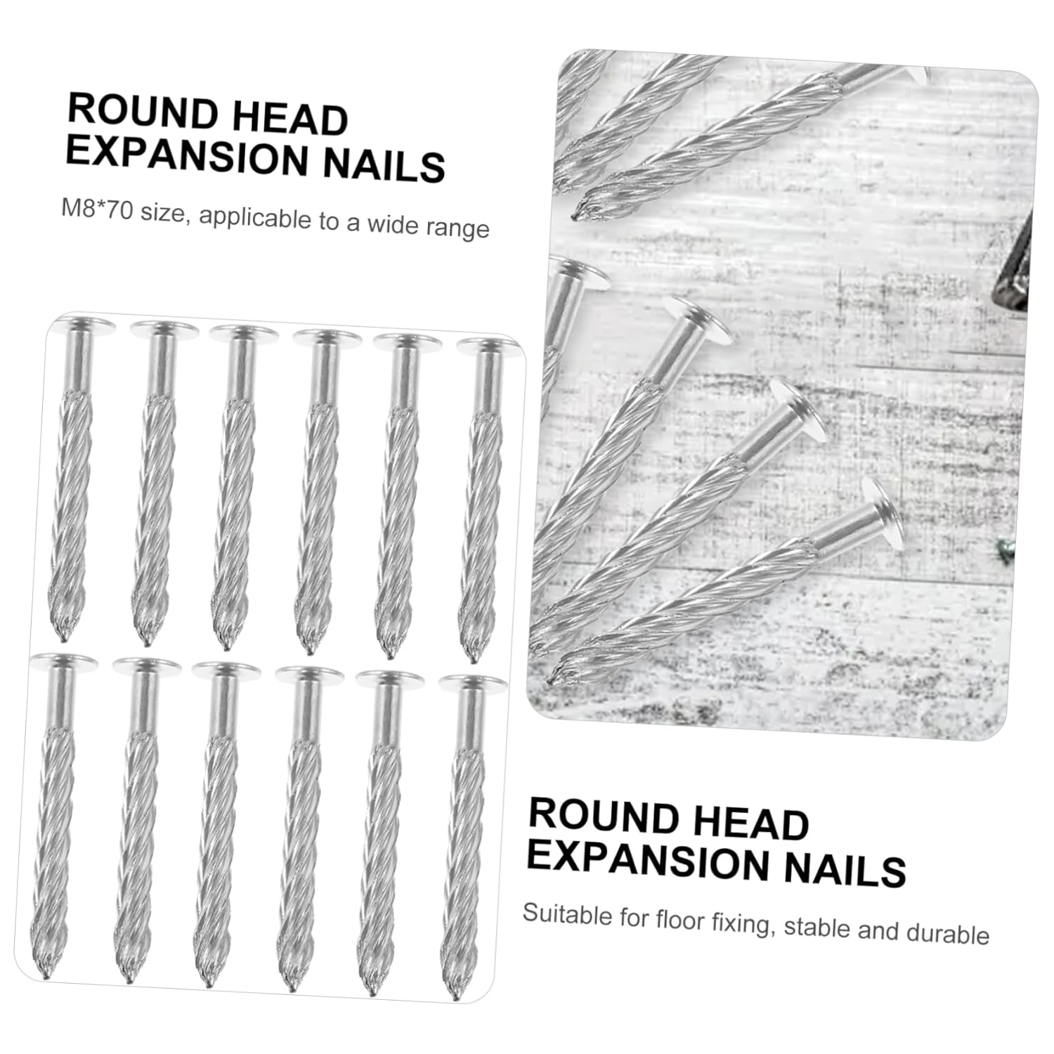 100pcs Carpet Screw Nails Sturdy Floor Screws for DIY Flooring Projects Easy Installation for Securing Carpets and Preventing Movement