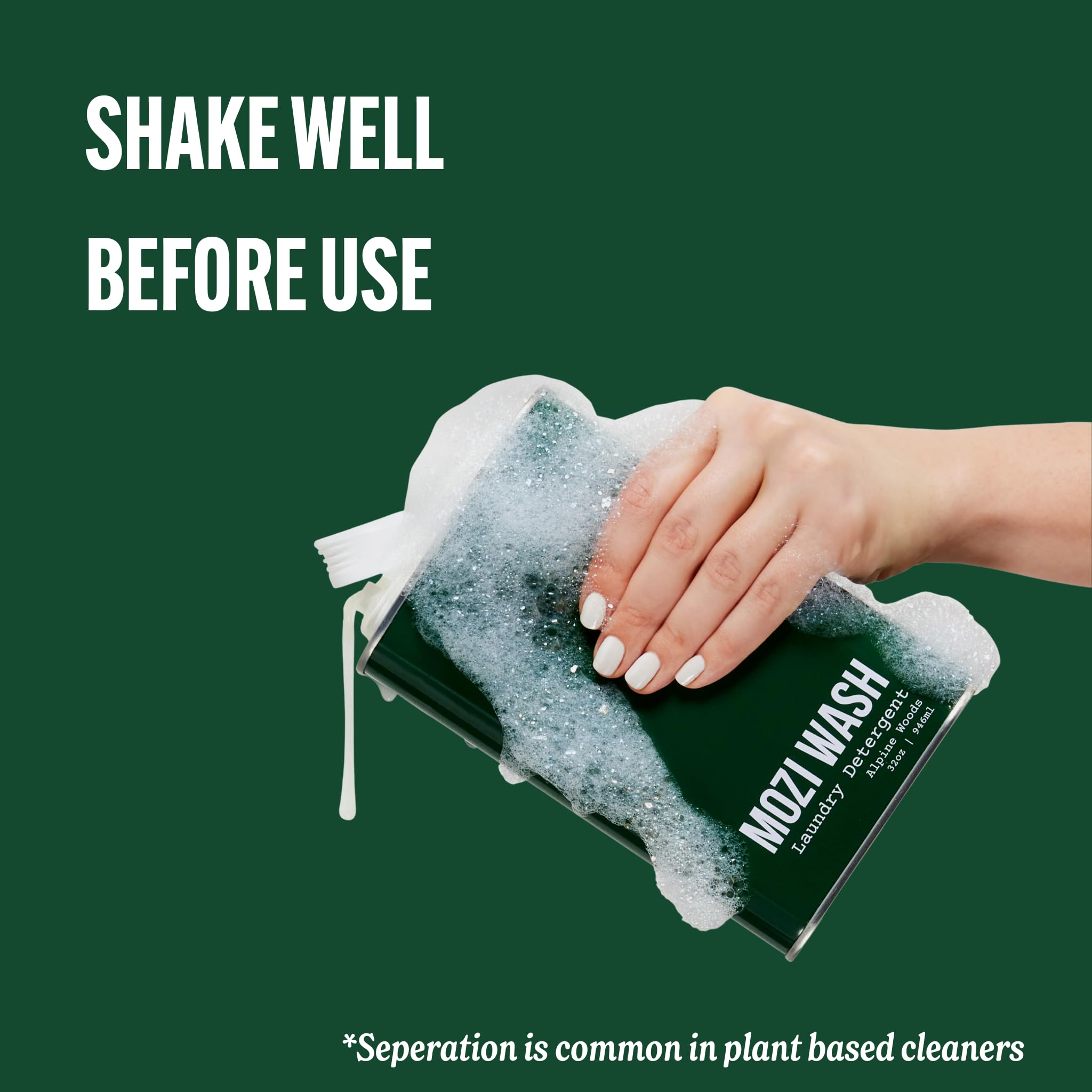 Amazon.com: MOZI WASH Laundry Detergent Liquid, Alpine Woods, 50+