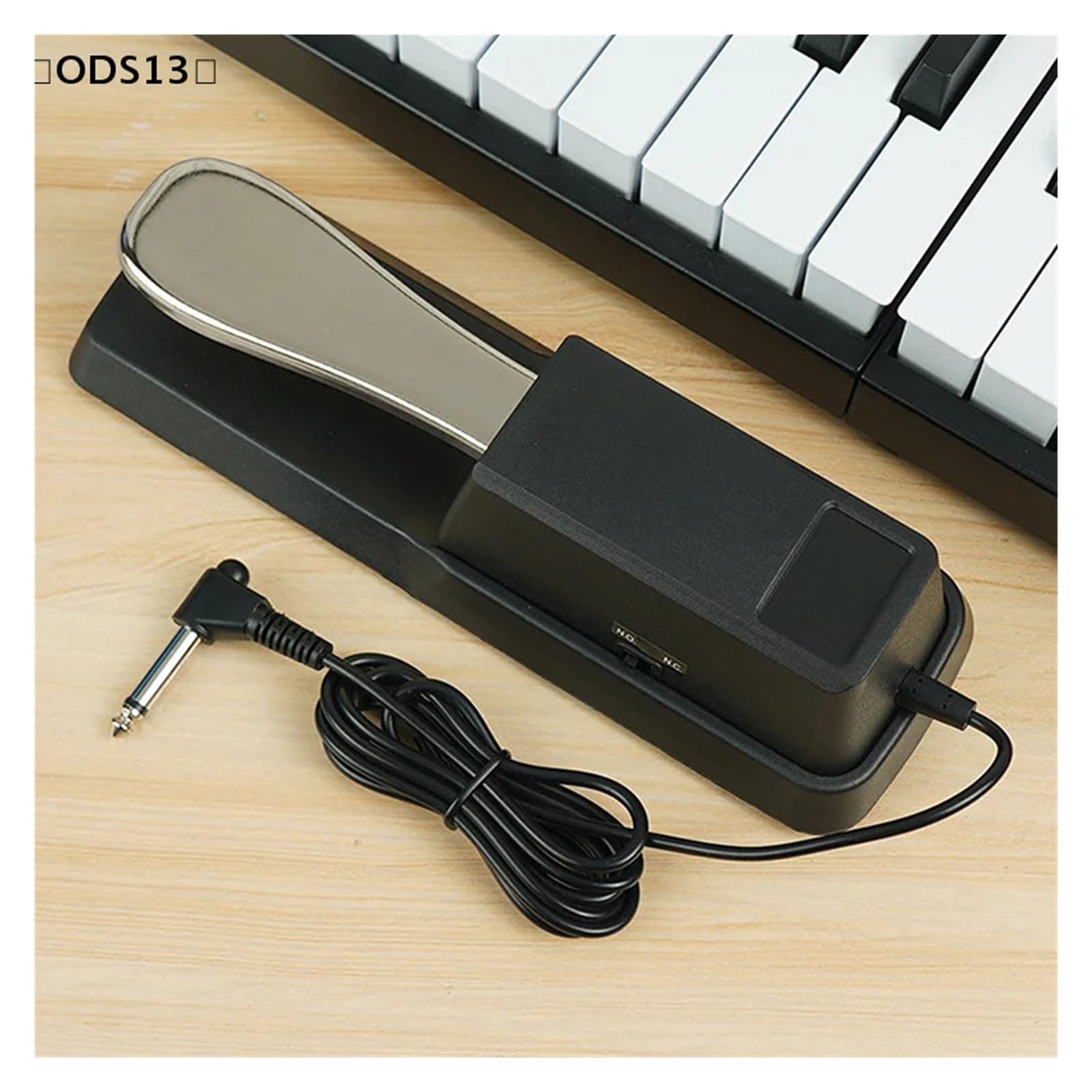 Pedale Sustain da 2 pezzi for tastiera elettronica portatile. Accessorio universale for strumento pianoforte digitale