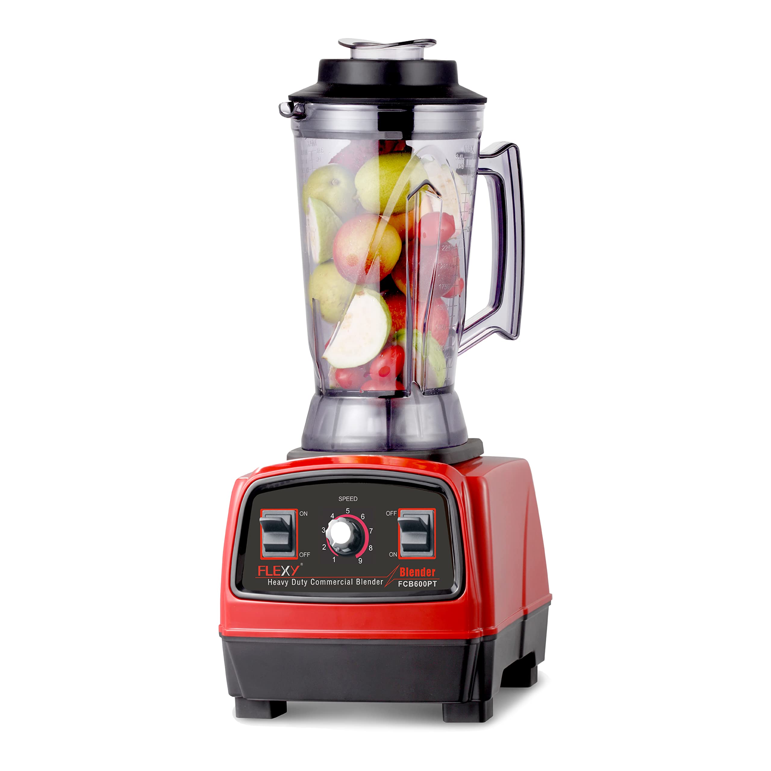 Buy FLEXY® 4L Jar 2200W Heavy Duty Commercial Blender Grinder, 9 Speeds