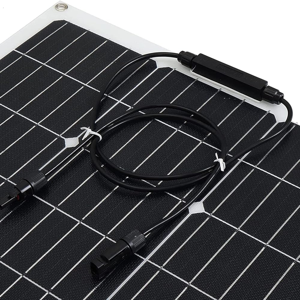 Kit pannello solare da 1000 W, 2 pezzi, 500 W, pannello solare flessibile Off Grid System 18 V, modulo monocristallino fotovoltaico, con doppie porte USB