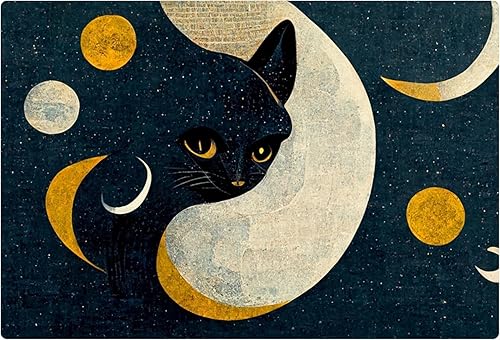 Miniatura 2 de Universe Galaxy - Alfombra de área bohemia de 1.7 x 2.6 pies, lavable, suave, oriental, envejecida, para sala de estar, entrada, comedor, imitación