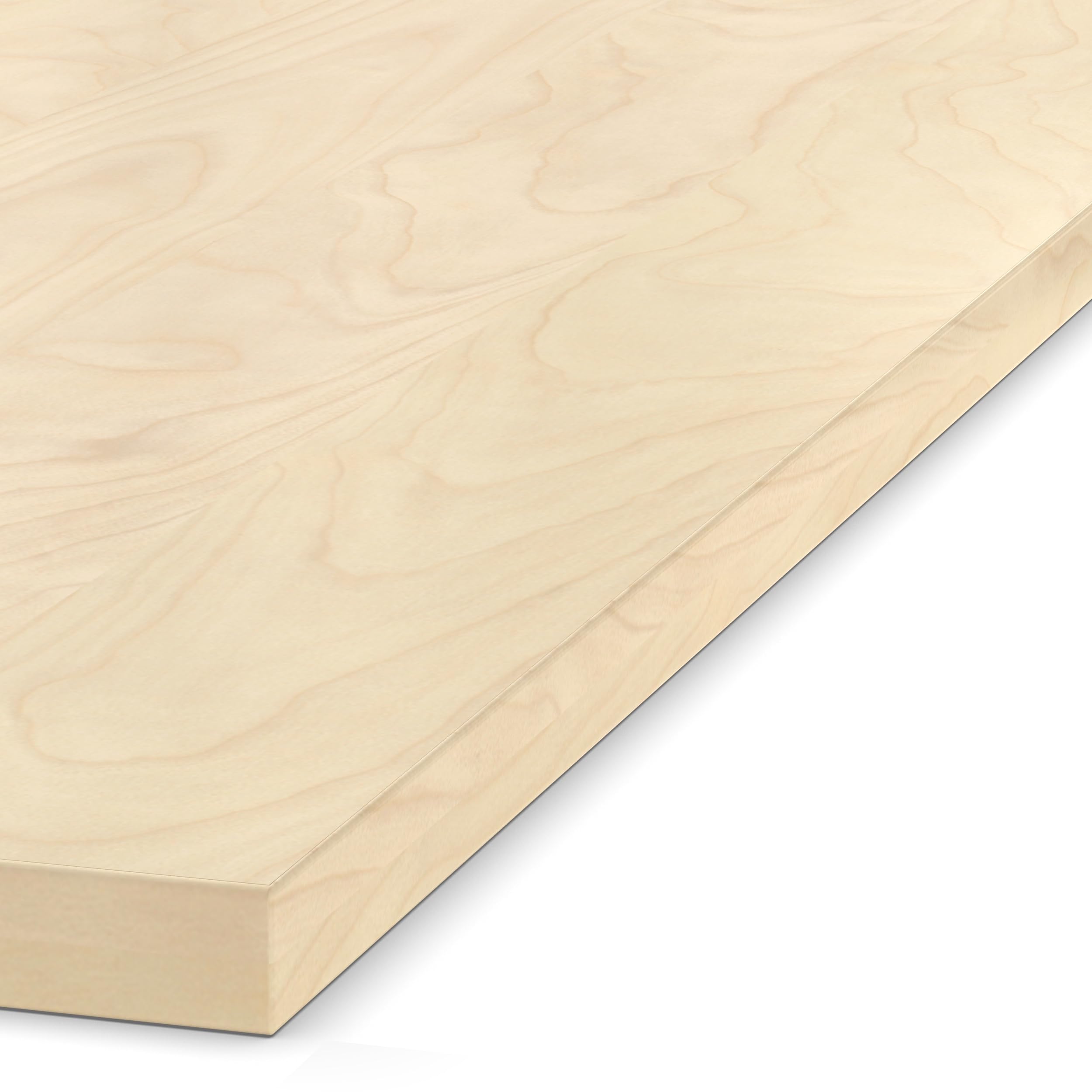 AUPROTEC Piano del tavolo 19mm Pino del mare 100x60 cm I Pannello truciolare con bordo ABS da 2mm e incollaggio PU I rivestito in melammina I robusto e idrorepellente