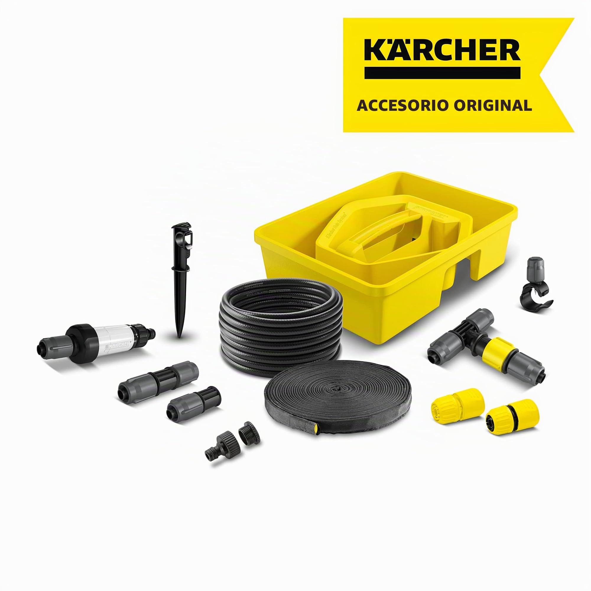 Kärcher - Caja con bomba de aspersión y accesorios