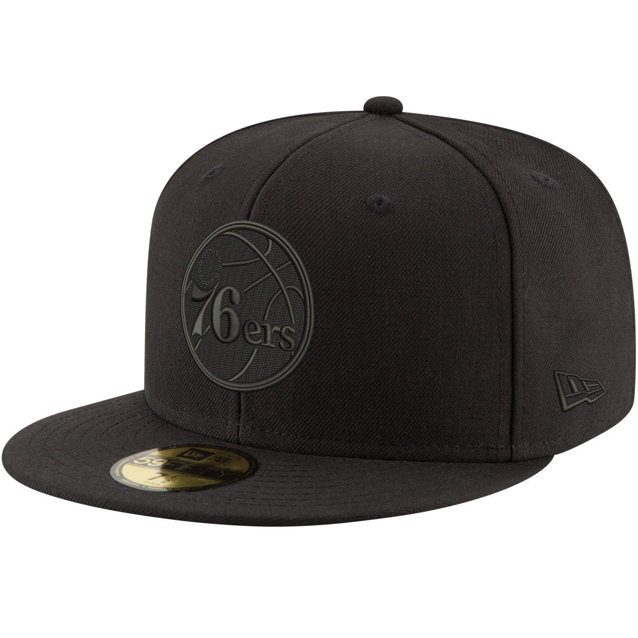 New Era59Fifty Cap - NBA BLACK Philadelphia 76ers